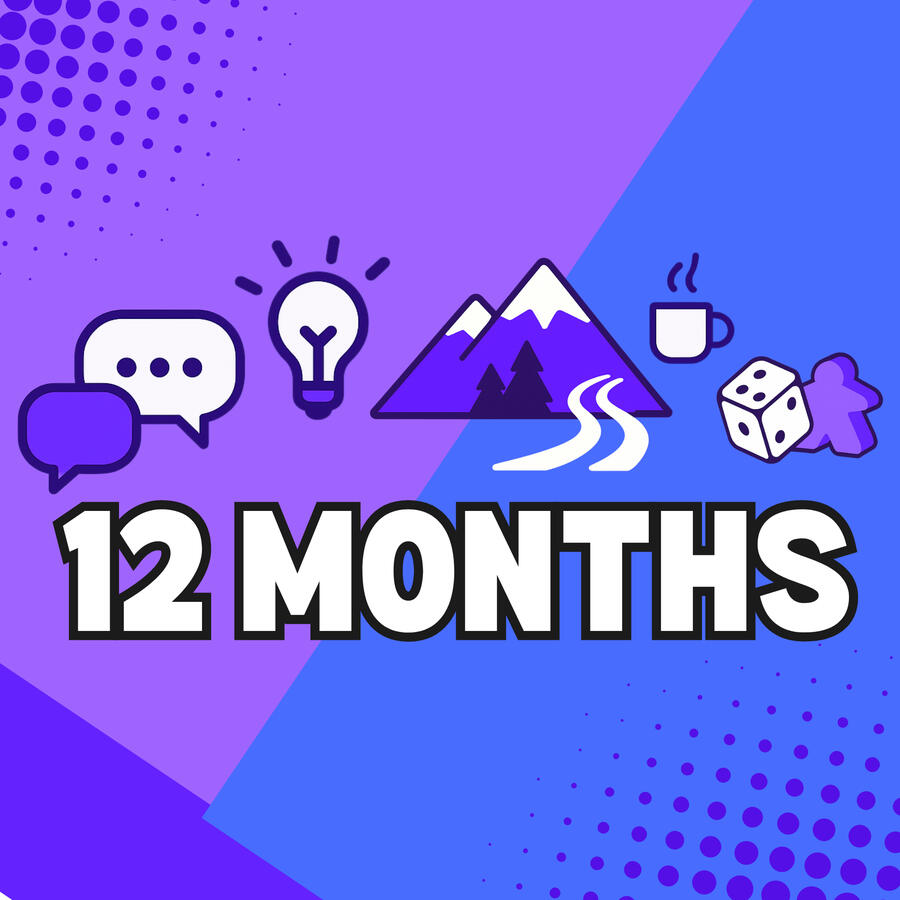 12 Month Membership The graphic for the 12 month membership to The Lounge Bansko